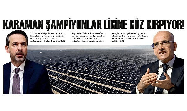 Karaman &quot;ŞAMPİYONLAR LİGİNE&quot; göz kırpıyor