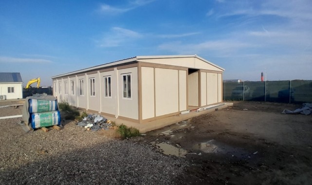 Karmod, Romanya&#039;da otoyol projesine konteyner şantiye ofis binası kurdu