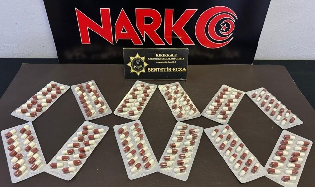 Kırıkkale'de uyuşturucu operasyonlarında 2 zanlı tutuklandı
