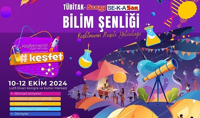 Saray&#039;dan Bilim Şenliği