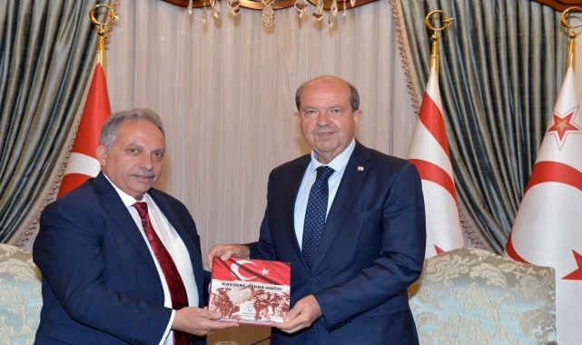 Talas Belediye Başkanı Yalçın, KKTC'de ziyaretlerde bulundu