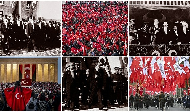 Türkiye Cumhuriyeti 101. yılını kutluyor