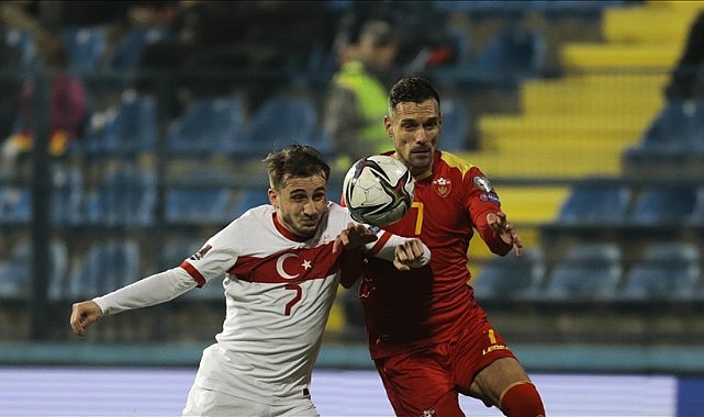 Türkiye ile Karadağ 5. kez karşı karşıya gelecek