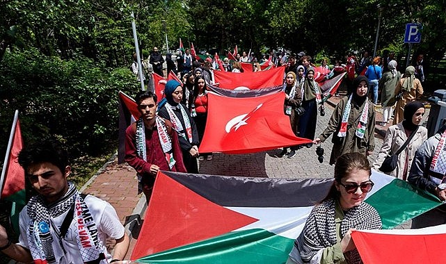 Türkiye pazar günü Filistin için yürüyecek