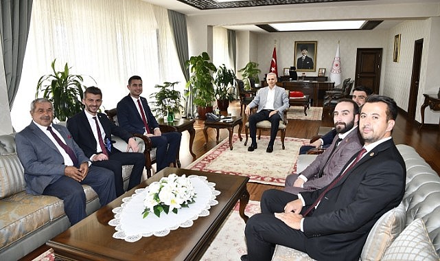 Vali Çiçekli'ye ziyaretler devam ediyor