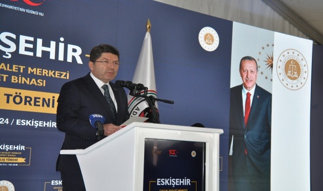 Adalet Bakanı Tunç, Eskişehir Çocuk Adalet Merkezi&#039;nin açılışında konuştu: