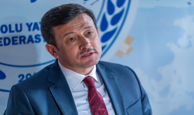 AK Partili Dağ, Anadolu Yayıncılar Federasyonu&#039;nda soruları yanıtladı: