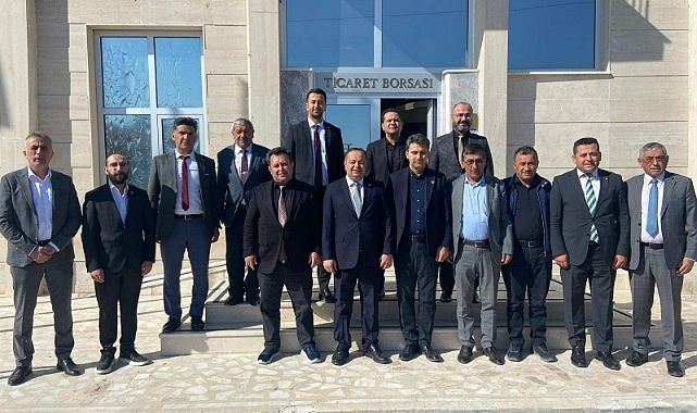 Başkan Çavaş&#039;ı ziyaret ettiler