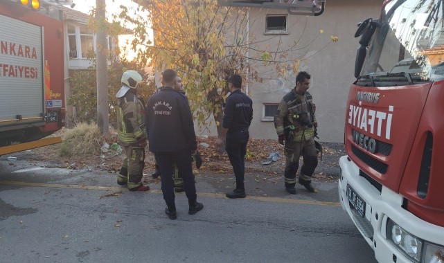 Beypazarı&#039;nda evde çıkan yangın söndürüldü