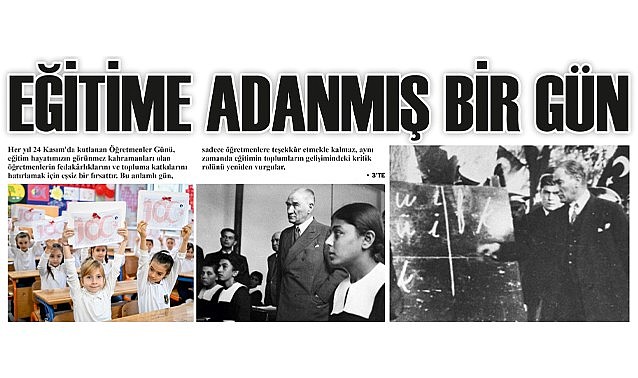 Eğitime adanmış bir gün