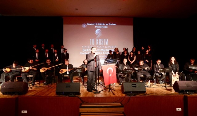 Hacılar Belediyesinden "10 Kasım" konseri