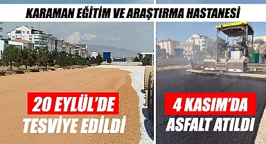 Hastane otoparkındaki asfaltlama nihayet başladı