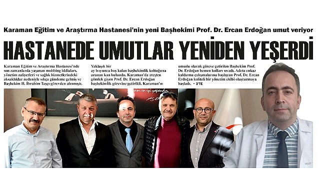 Hastanede umutlar yeniden yeşeriyor