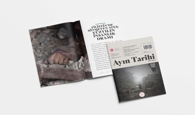 İletişim Başkanlığının &quot;Ayın Tarihi&quot; dergisinde &quot;1. Yılında İsrail&#039;in Gazze&#039;ye Saldırıları&quot; ele alındı