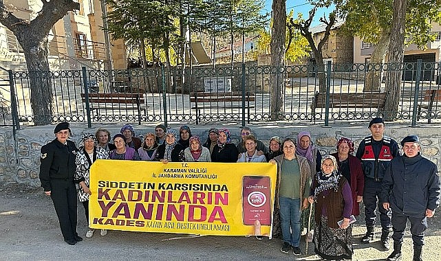 Jandarma köşe bucak gezip KADES&#039;i tanıtıyor