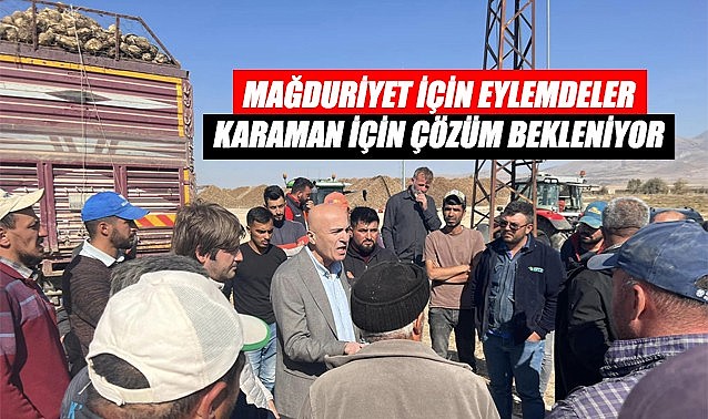 Karaman&#039;da çözüm bekleniyor