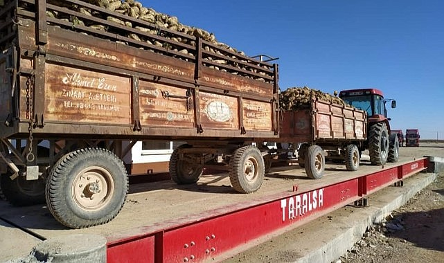 Karaman&#039;da pancar alımı durduruldu