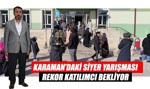 Karaman&#039;da siyer yarışmasına rekor katılım beklentisi