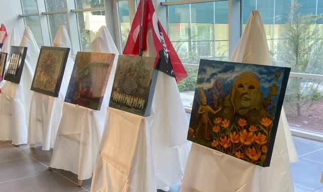 Kırşehir&#039;de &quot;Renklerle Hitit Buluşması Uluslararası Plastik Sanatlar Sergisi&quot; açıldı