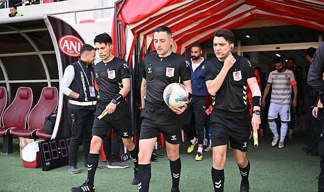 Maçın hakemleri belli oldu