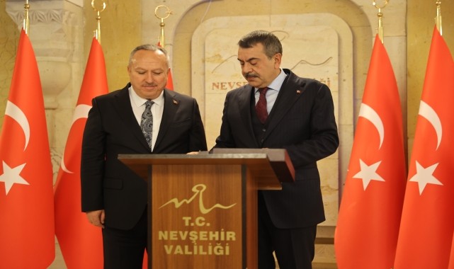 Milli Eğitim Bakanı Tekin Nevşehir&#039;de konuştu: