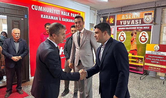 Müdür Turhan&#039;dan CHP&#039;ye ziyaret