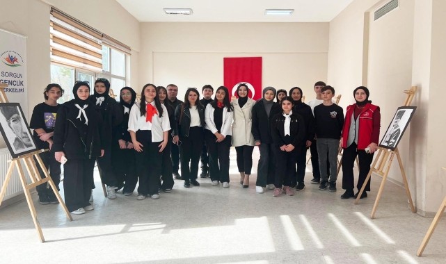 Sorgun&#039;da Atatürk konulu resim sergisi açıldı