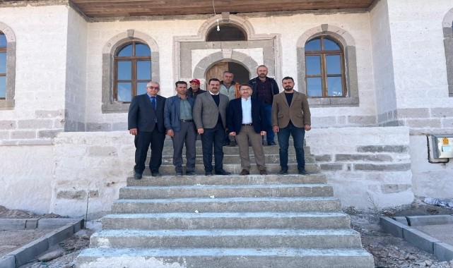 Ürgüp&#039;te atıl durumdaki okul binası köy konağı olarak restore edildi