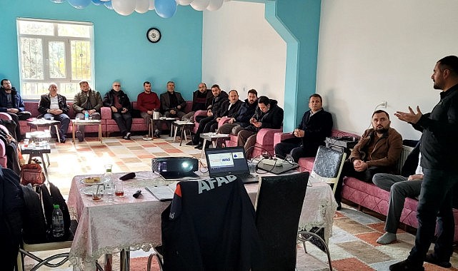 AFAD eğitimlerine devam ediyor