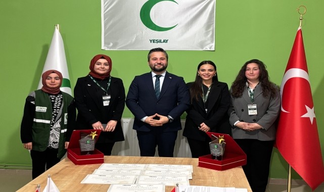 Çankırı Yeşilay Şubesi yılın en çok gönüllülük faaliyeti yapan şubesi oldu