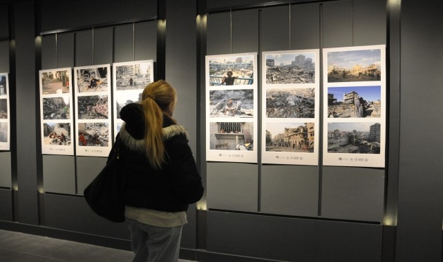 Eskişehir&#039;de &quot;Filistin&#039;in Kayıp Nesli: Sessiz Çığlıklar&quot; fotoğraf sergisi açıldı