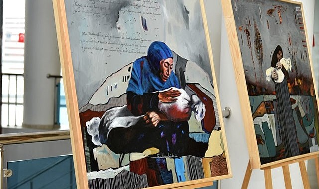 Gazze&#039;nin kutsal kadınları Karaman&#039;da