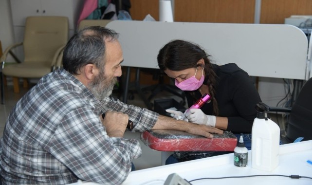 Kahramankazan'da sevgi izi uygulaması devam ediyor