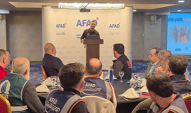 Karaman AFAD gönüllülerine özel "KUTLAMA"