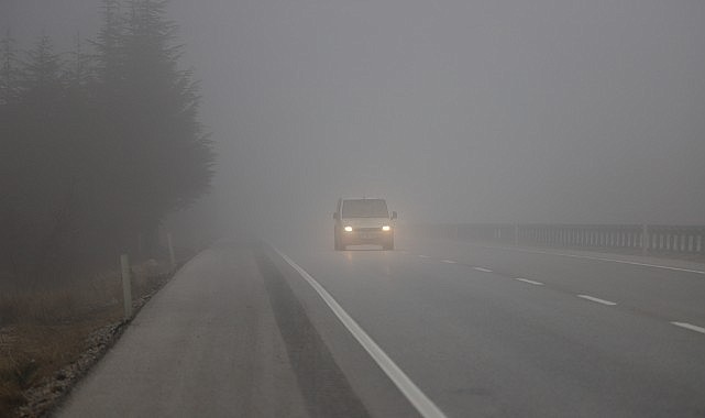 Karaman&#039;da sis etkili oldu