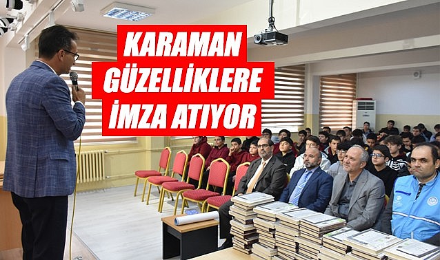 Karaman güzelliklere imza atıyor