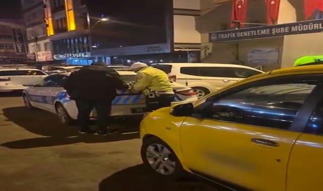 Kayseri&#039;de ters yönde ilerleyen araç sürücüsüne 6 bin 439 lira ceza kesildi