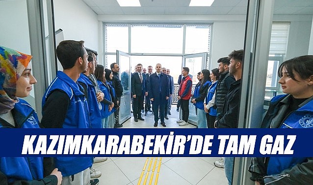 Kazımkarabekir&#039;de tam gaz