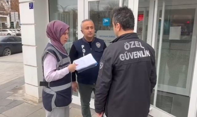 Kırşehir&#039;de polis ve özel güvenlikçiler, 1 haftada 3 dolandırıcılık girişimini engelledi