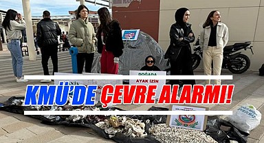 KMÜ'de çevre alarmı