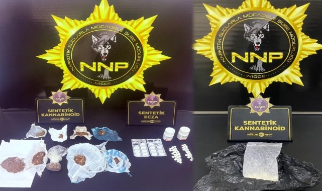 Niğde&#039;de uyuşturucu operasyonlarında yakalanan 6 zanlıdan 2&#039;si tutuklandı