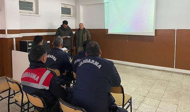 Sarıveliler&#039;de jandarmaya özel eğitim