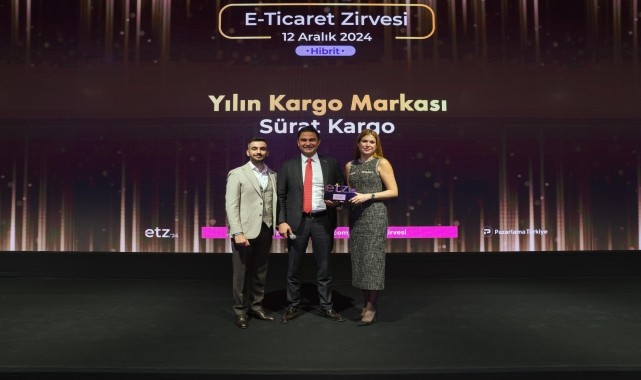 Sürat Kargo, E-Ticaret Zirvesi&#039;nde &quot;yılın kargo şirketi&quot; seçildi