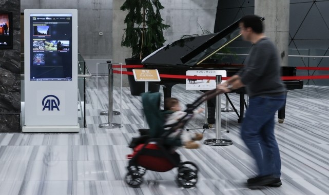 AA &quot;Yılın Kareleri&quot; oylaması için CSO Ada Ankara&#039;da dijital ekran kuruldu