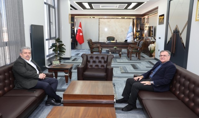 AK Parti Kayseri Milletvekili Özsoy, Başkan Özdoğan&#039;ı ziyaret etti