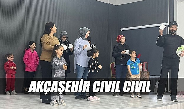Akçaşehir cıvıl cıvıl