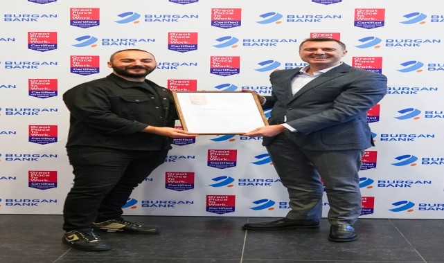 Burgan Bank, &quot;Great Place To Work&quot; sertifikasını kazandı