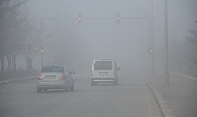 Karaman&#039;da sis etkili oldu