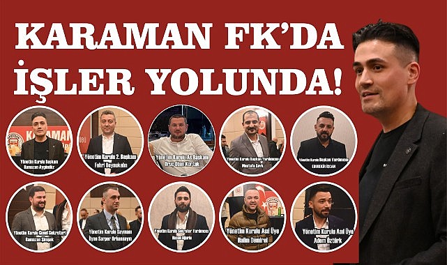 Karaman FK&#039;da işler yolunda!