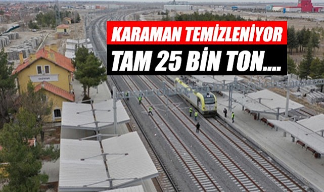 Karaman temizleniyor